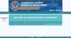 Desktop Screenshot of jail.lexingtonsheriff.net